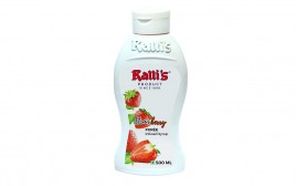 Ralli's Strawberry Puree Infused Syrup   Plastic Jar  500 grams